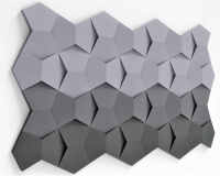 Kreative 3D Wand Konferenzzimmer und Büro aus Chain Akustikschaumstoffplatten