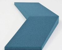 3D Paneel Chevron für kreative Akustikwände