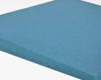 3D Akustikwand aus weichen 3D Paneelen Cube