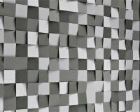 Kreative Schalldämmung aus weichen 3D Paneelen Cubic