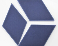 Diamond edge von fluffo Wandpaneel mit schrägen Kanten