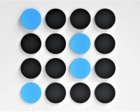 Runde Akustikpaneele  für Schalldämmung im Büro Dot