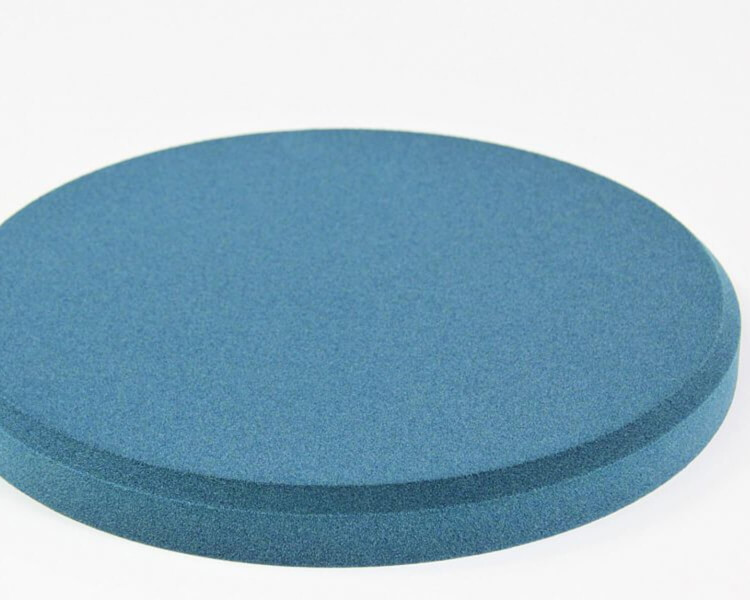 Rundes Wandpaneel Dot edge fluffo mit schrägen Kanten