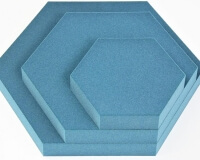 Hexagon 3D Paneele Hexa für perfekte Schalldämmung