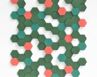 3D Paneele Hexa für kreative 3D Wände