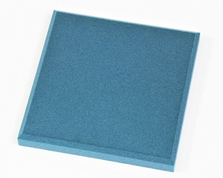 Quadratisches Akustikpaneel Pixel edge mit schrägen Kanten