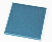 Quadratisches Akustikpaneel Pixel edge mit schrägen Kanten