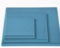 Weiches 3D Wandpaneel Pixel edge in Quadrat Form