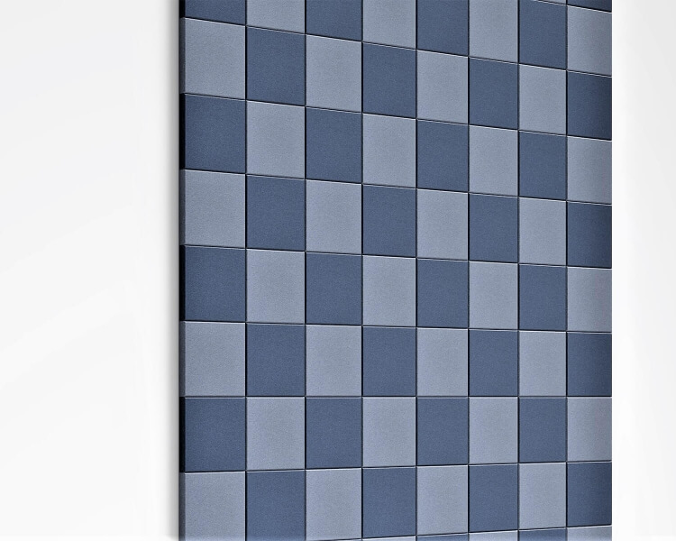 Kleine 3D Wandpaneele Pixel edge mit schrägen Ecken