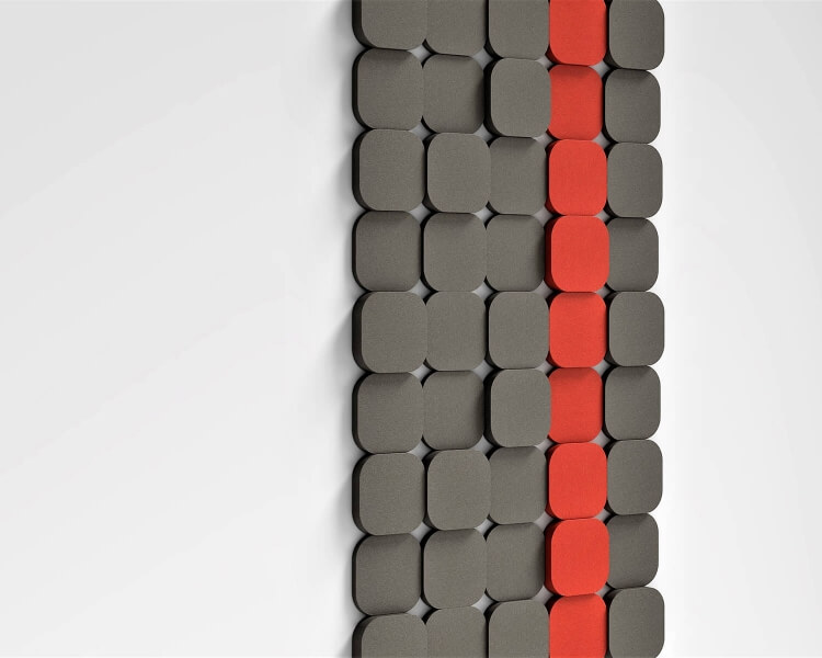 Kleine 3D Paneele Tele fluffo