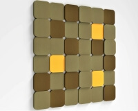 3D Wand für Schalldämmung in Konferenzzimmer