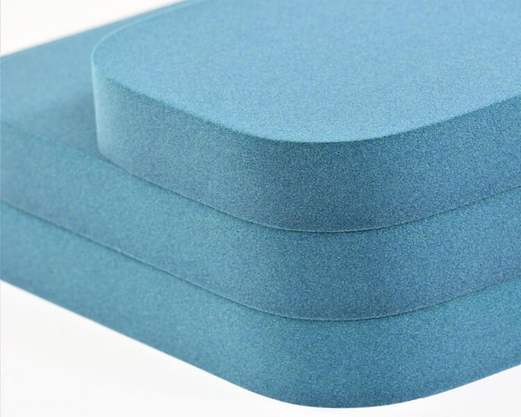 Weiche 3D Wandpaneele Tele mit runden Ecken