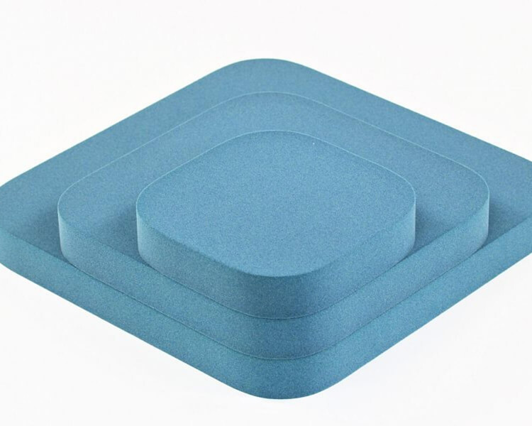 3D Wandpaneele weich mit abgerundeten Ecken Tele