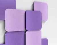 Akustikpaneele Konferenzzimmer Tele cut von fluffo