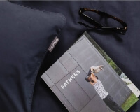 Baumwoll Bettwäsche graphit von Mumla