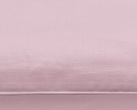 Baumwoll-Bettwäsche in rosa uni Farbe