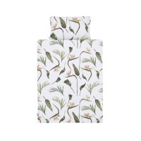 Mumla Baumwoll-Bettwäsche Papageienblume Kinder Strelizie