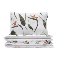 Mumla Bettwäsche Paradiesvogelblume Strelizienblüte Kinder