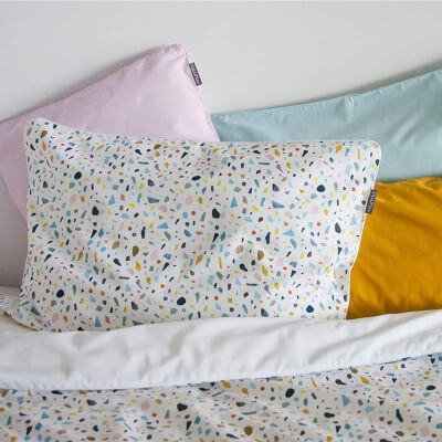 Mumla Kissenbezug mit Terrazzo-Muster 2