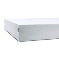 Mumla Jersey Spannbettlaken Uni Weiß Baby Bettlaken