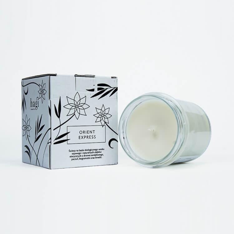 hagi cosmetics Duftkerze Orient Express aus Sojawachs