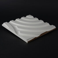 3D Wandpaneel aus MDF Holz 3D Wandpaneel aus MDF Holz