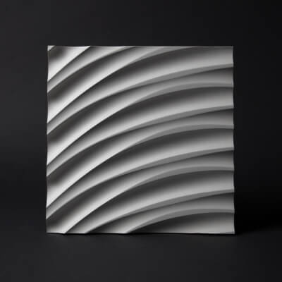 3D Wandpaneel MDF 014 mit Schwingungen Muster 2
