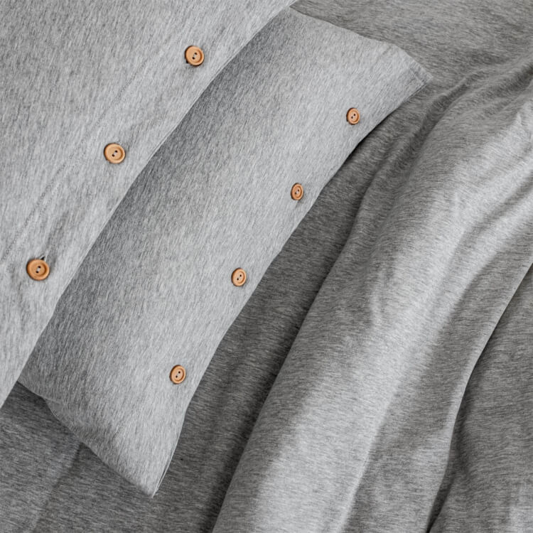 moyha Jersey Bettwäsche Dream grau