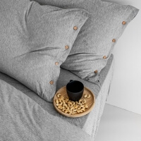 moyha Jersey Dream Bettwäsche grau