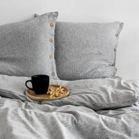 moyha Jersey Bettwäsche Dream Grau