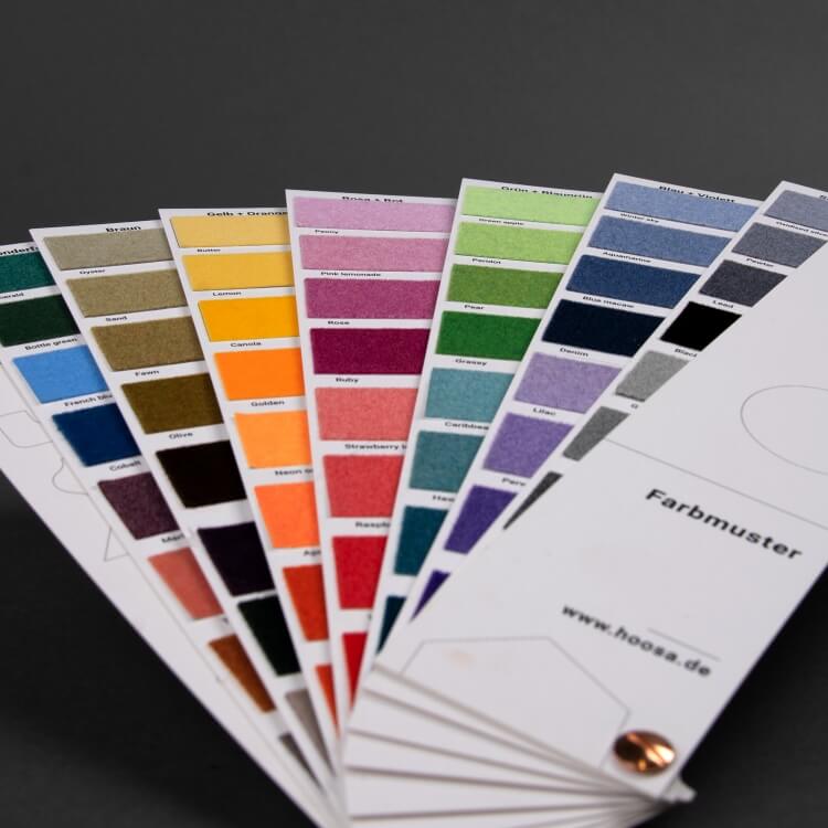 Wandpaneele Farbkarte fluffo Soft