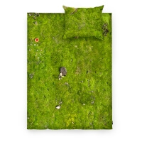 Hayka Moos Bettwäsche von Foonka Greenery