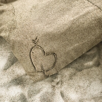 Maritime Bettwäsche Sandstrand Hayka von Foonka