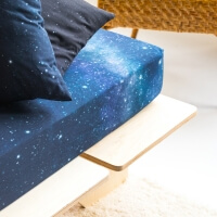 Hayka Spannbettlaken Sterne Hayka Design von Foonka