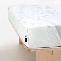 Foonka Schnee Spannbettlaken Hayka