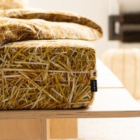 Foonka Spannbettlaken Stroh Hayka