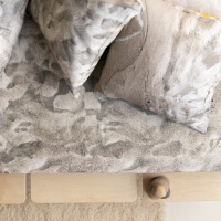 Hayka Spannbettlaken Sand von Foonka