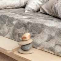 Sandstrand Bettlaken mit Gummizug Hayka von Foonka