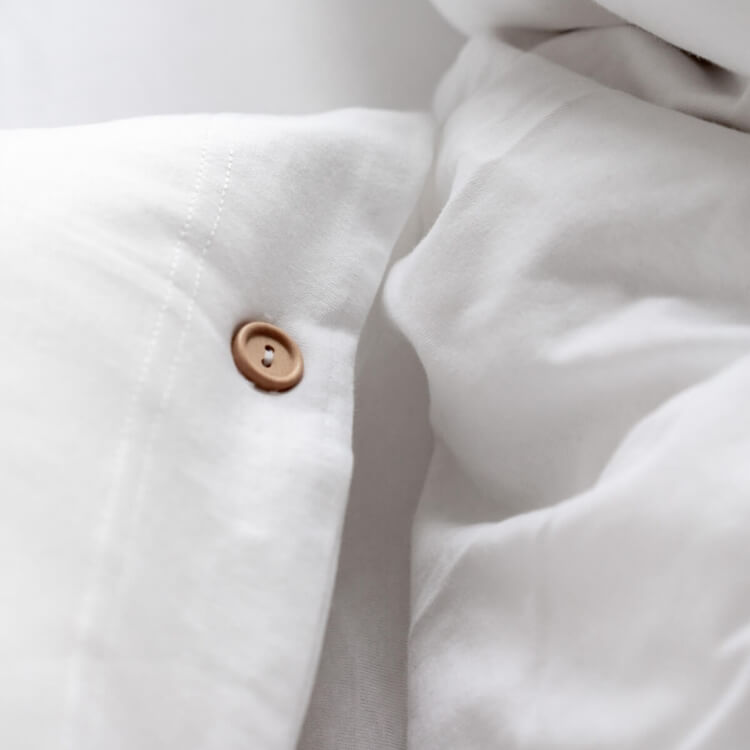 Weiße Jersey Bettwäsche Pure moyha