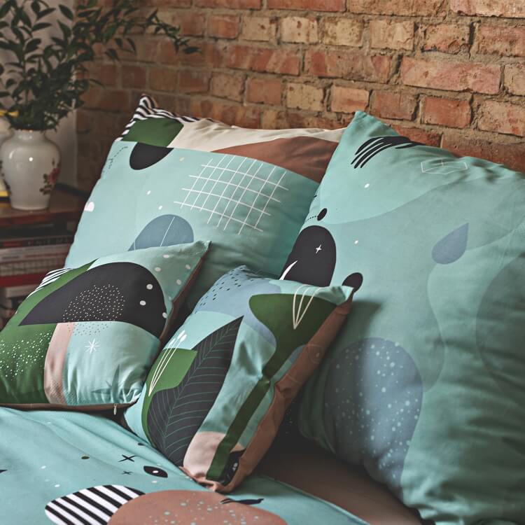 Foonka Design Bettwäsche Am I mit Pola Augustynowicz Illustrationen