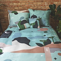 Illustration Bettwäsche Am I von Pola Augustynowicz Foonka