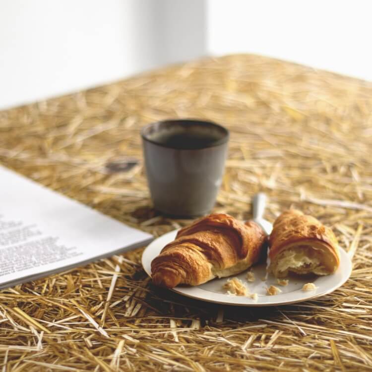 Foonka Tischdecke Stroh Design