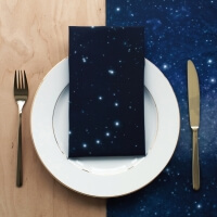 Sternen Optik Stoffservietten von Foonka