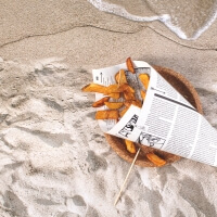 Foonka Strand Optik Tischdecke