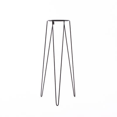 Bujnie Neo Blumenständer Metall schwarz