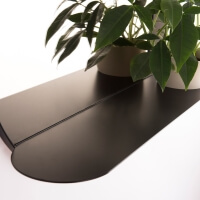 Wandspiegel mit Ablage Bujnie Halo